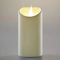 LED 3D Jumping Wick Pillar Candles | Size 5" to 7"