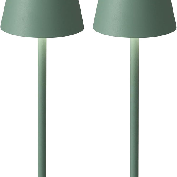 KDG 2 Pack Cordless Table Lamps – Portable LED Desk Lamps