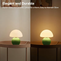 Dawnwake Mushroom Table Lamp – Green Edition