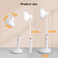 Eye-Caring Wireless Desk Lamp White