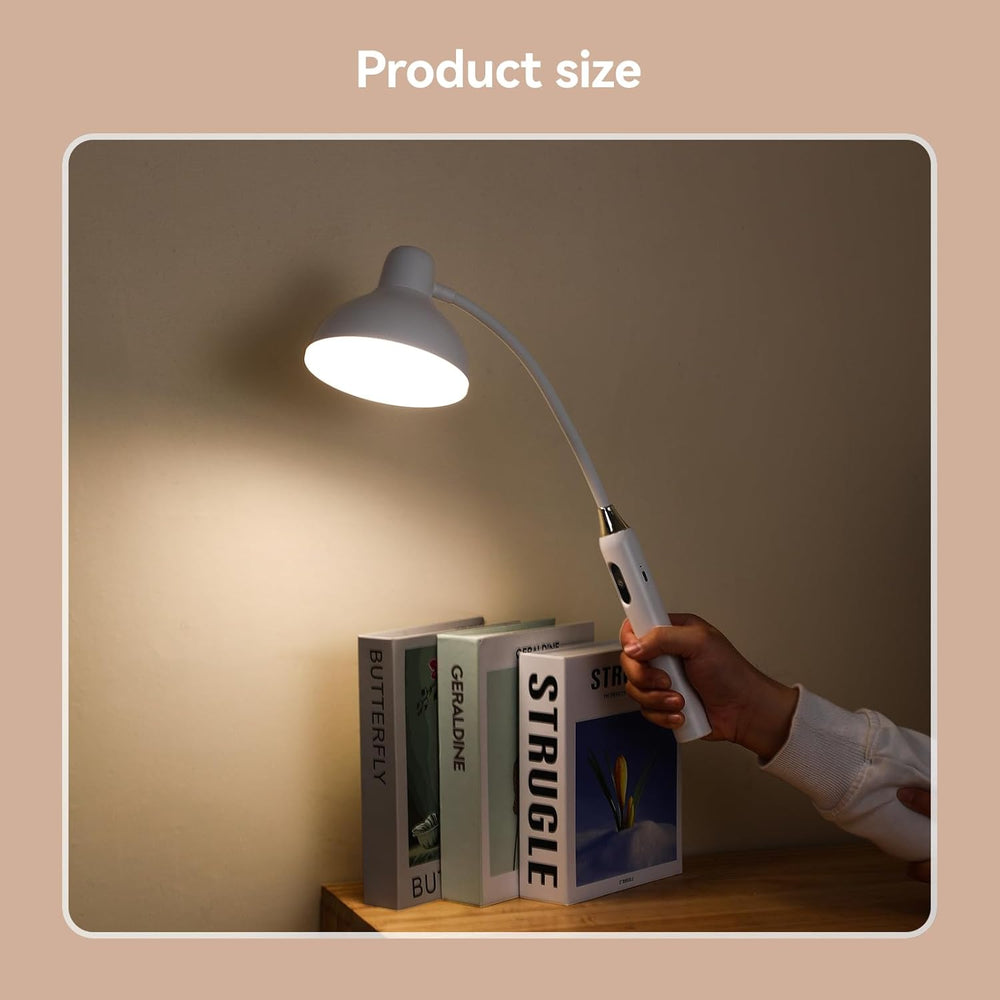 Eye-Caring Wireless Desk Lamp White