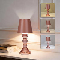 Cordless Table Lamp – 9.5” Rechargeable Touch Control Lamp