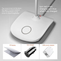 DEEPLITE Battery Operated Desk Lamp – 5W LED Touch Control