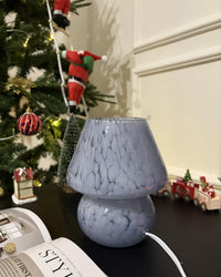 ONEWISH Mushroom Lamp – Vintage Glass Table Lamp