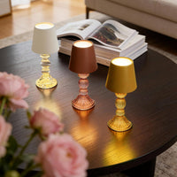 Cordless Table Lamp – 9.5” Rechargeable Touch Control Lamp