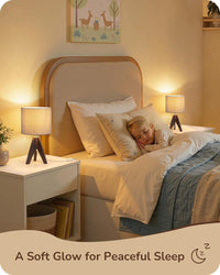 EDISHINE Boho Small Table Lamp – Modern Style