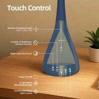 AlatinGlow LED Desk Lamp with USB Charging Port