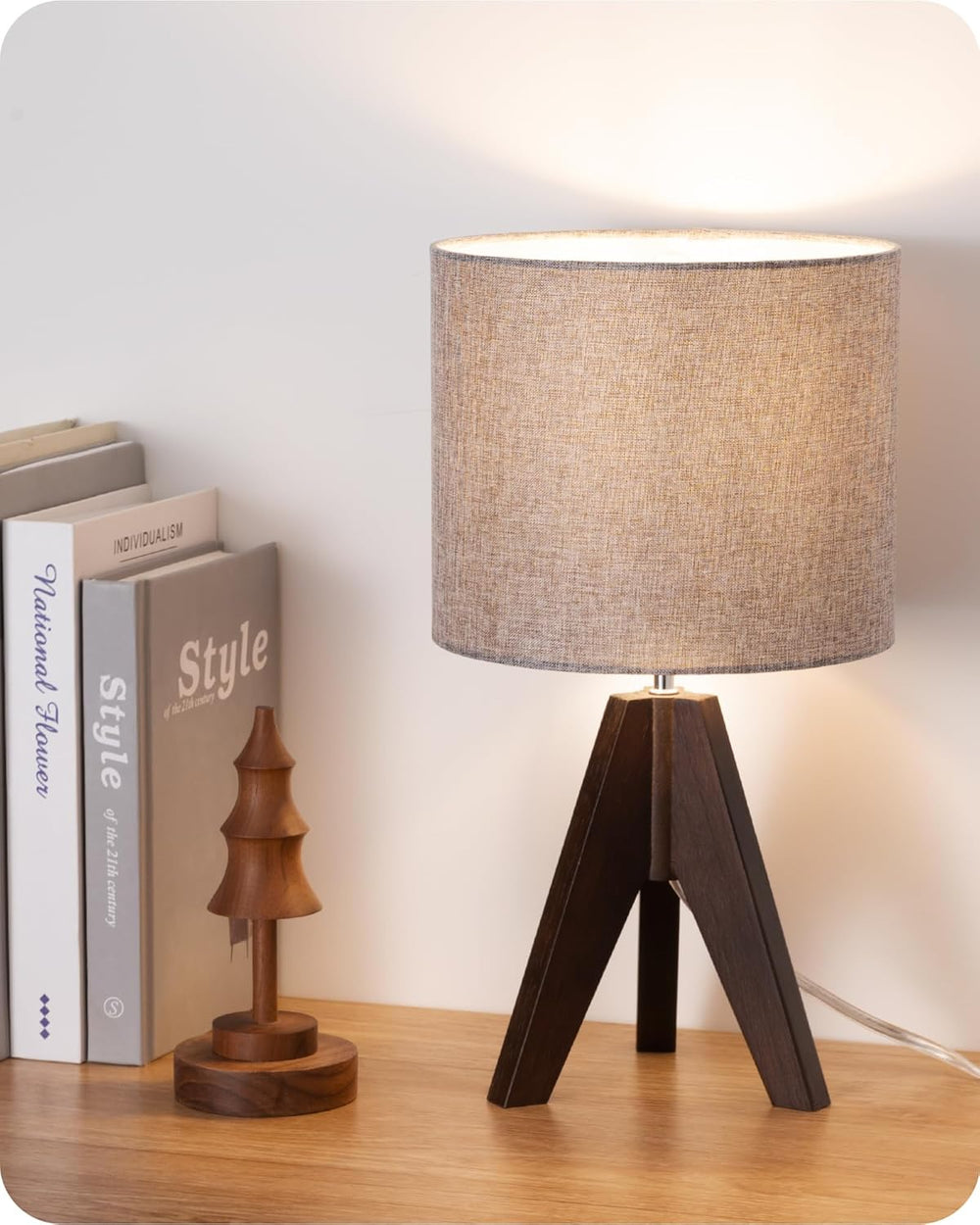 EDISHINE Boho Small Table Lamp – Modern Style
