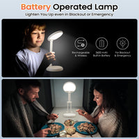 One Fire Cordless Desk Lamp – Rechargeable Mini Table Lamp