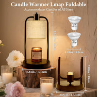 Electric Wax Melt Warming Dimmable for Yankee Candles Large