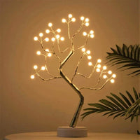 Bonsai Spirit Tree with Fairy Lights Table Lamp  Warm White