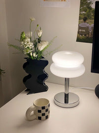 Cute Chubby Fluffy Bedside Lamp - lamppure