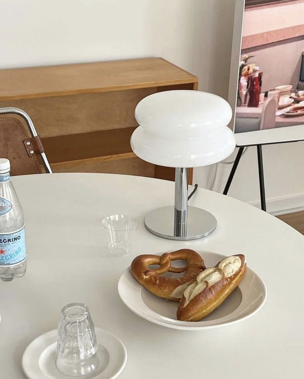 Cute Chubby Fluffy Bedside Lamp - lamppure
