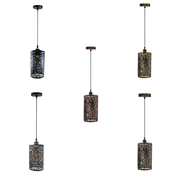 Hanging Wire Cage Pendant Light Fixture~1153 - lamppure