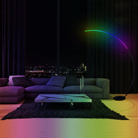 RGB Modern Curve Lamp - lamppure