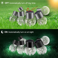 Solar Hanging Globe Lights Waterproof Cold White 24 Pack - lamppure