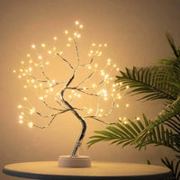 Bonsai Spirit Tree with Fairy Lights Table Lamp  Warm White